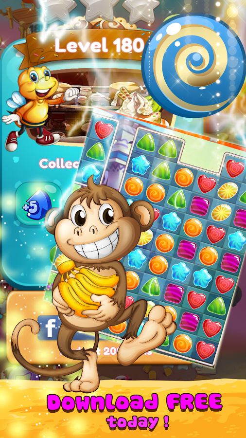 Cookie Paradise - Puzzle Game & Free Match 3 Games截图3