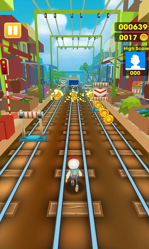 Subway Train Surf Adventure World截图1