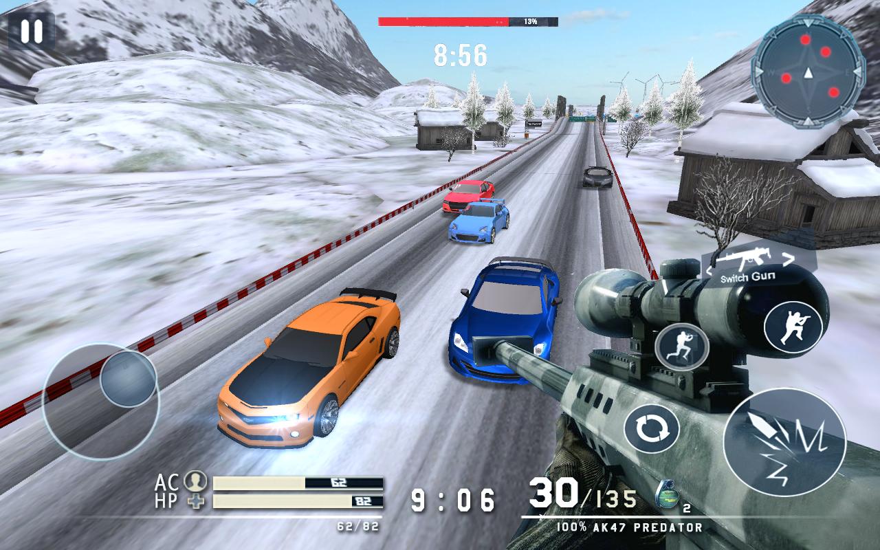 Traffic Sniper City Shooter截图1