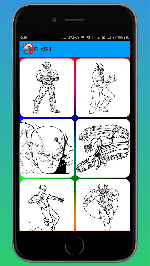 Coloring Book Of Super Hero截图3