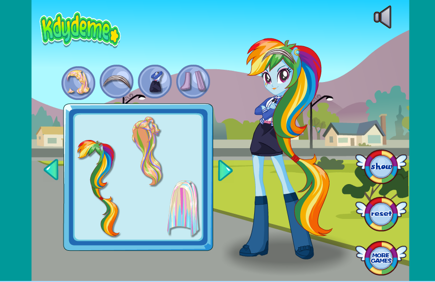 My Little Pony Makeup - Rainbow Runners截图2