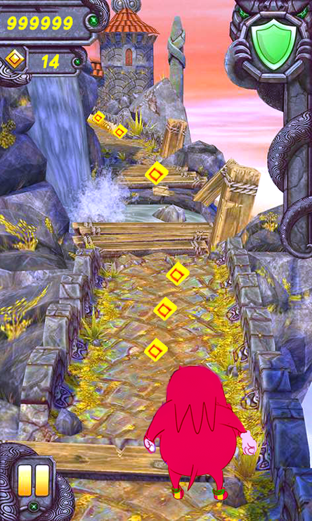 Temple Ugandan Knuckles Run: Jungle Adventures截图3