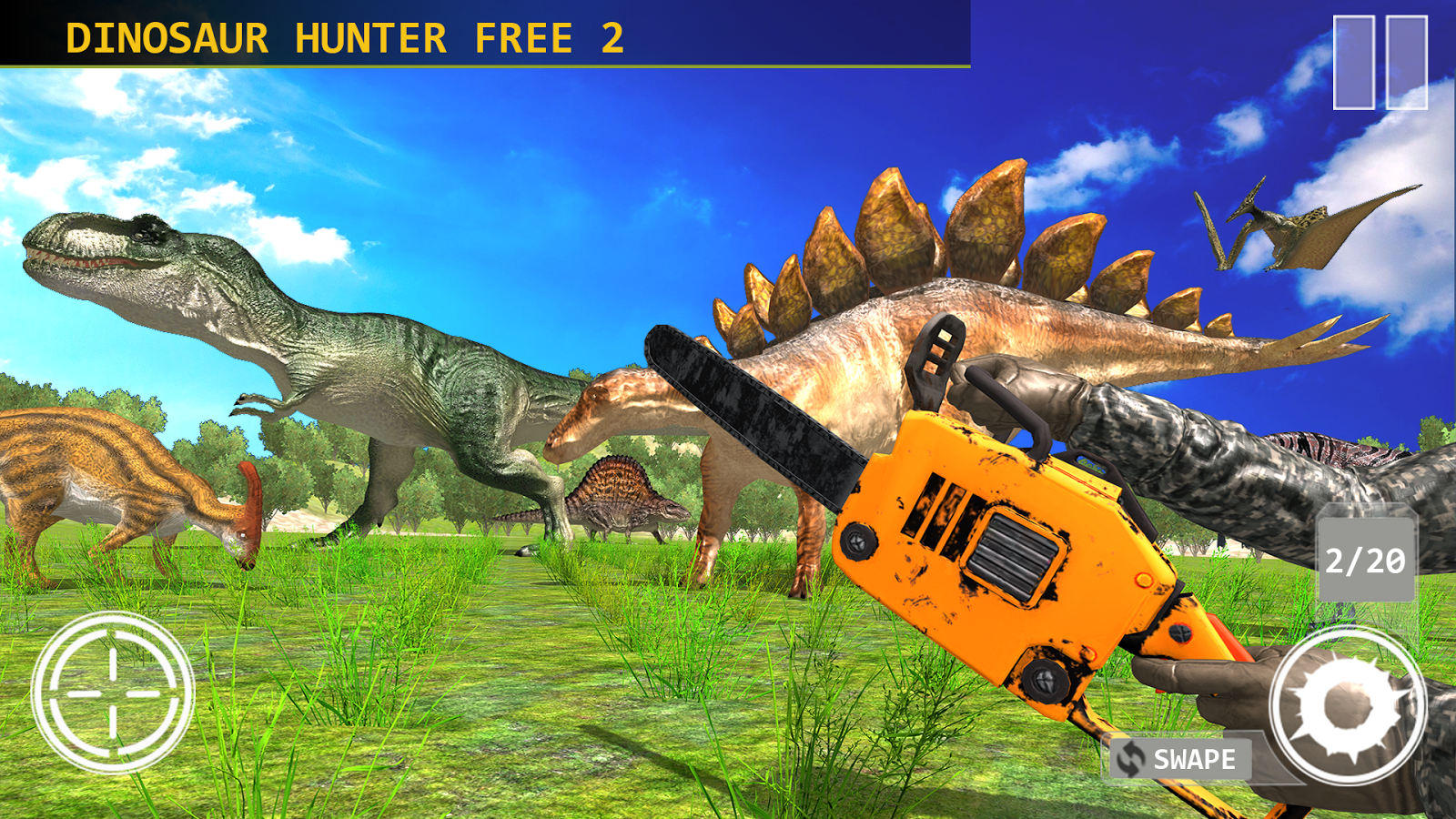 Dinosaur Hunter Free 2截图4