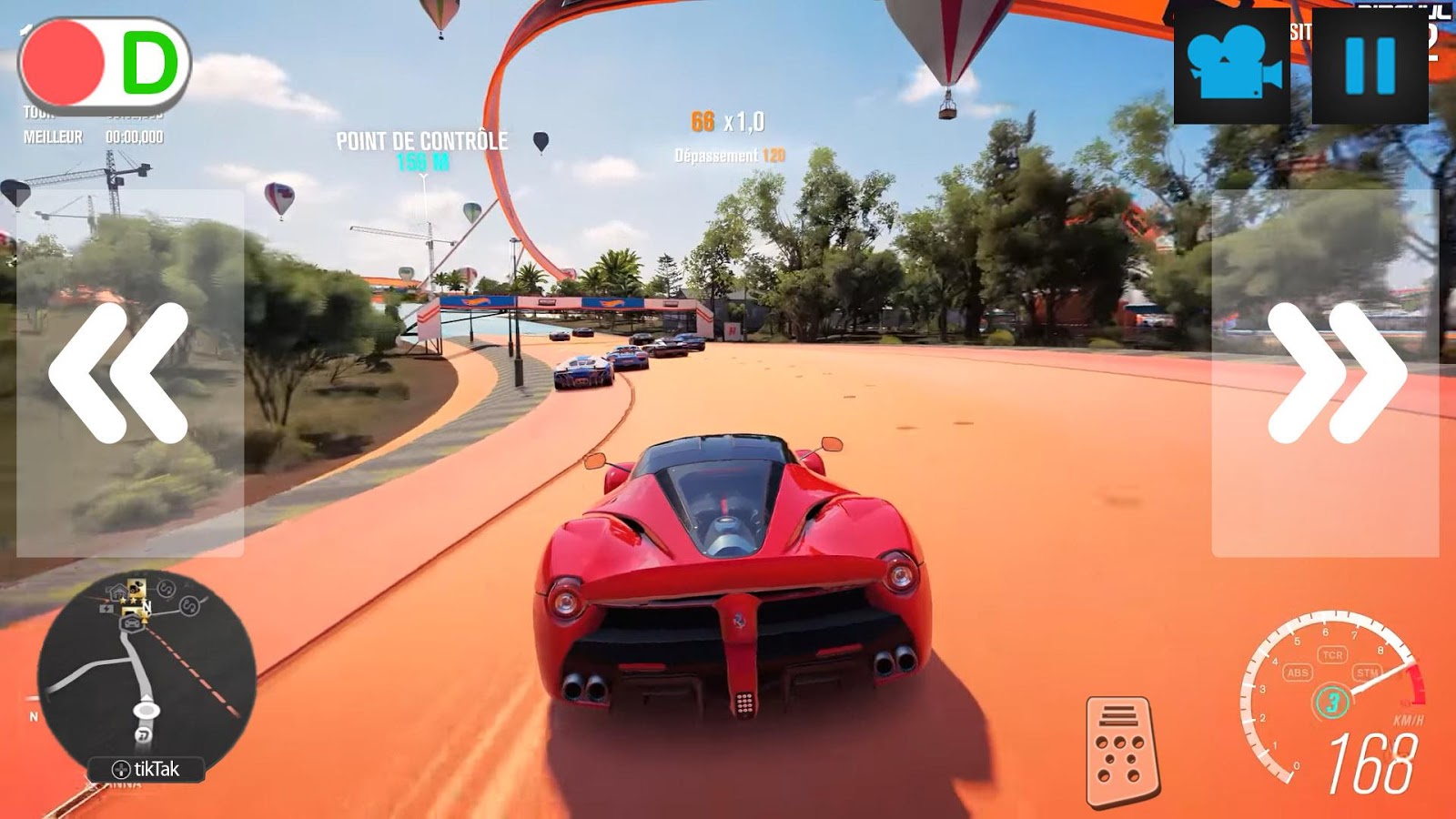 City Driver Ferrari LaFerrari Simulator截图3