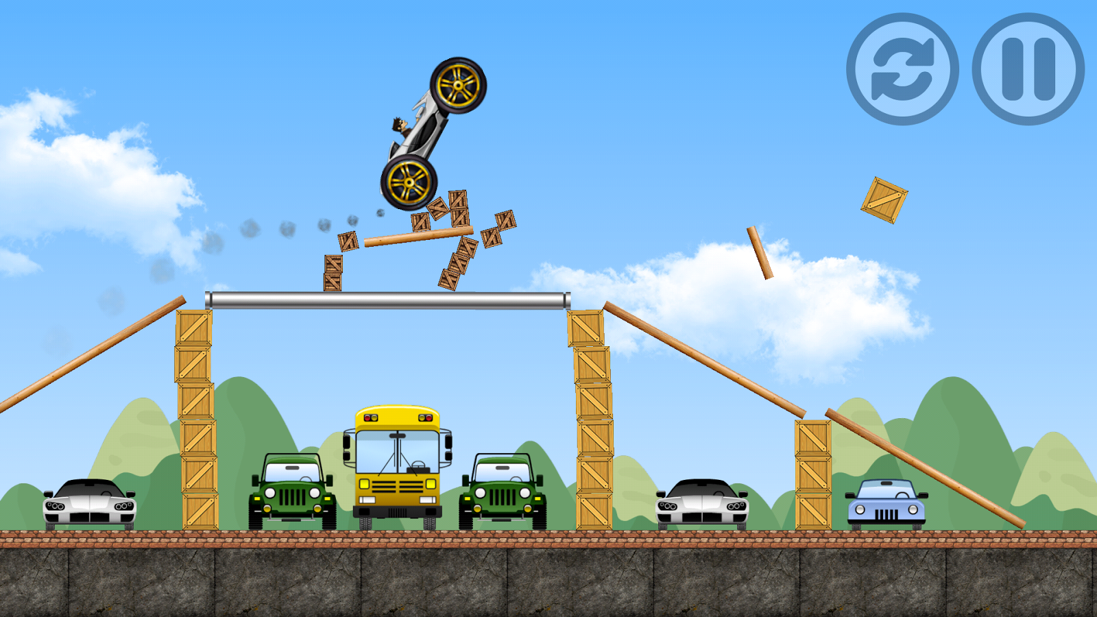 Offroad Car Highway Driving Driving Games截图1