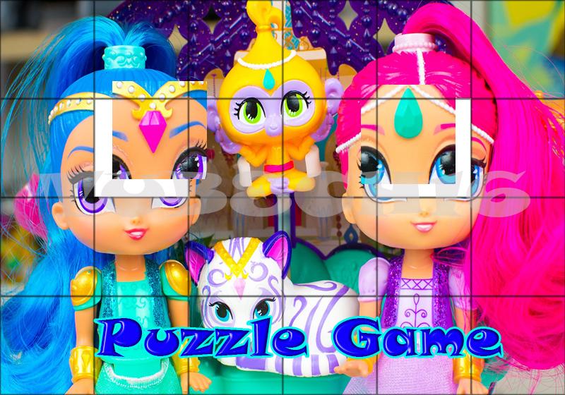 Princess Shimmer Wallpaper Puzzle Games截图3