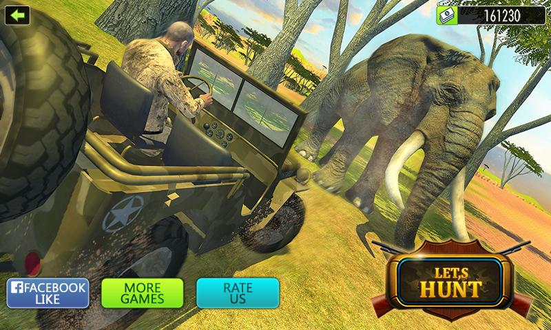 Animal Hunter Safari Survival: Jungle Hunting 2018截图5