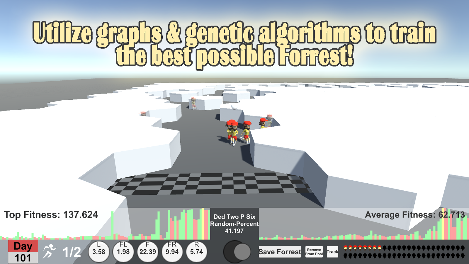 Run Forrest! (A Machine Learning Based Game)截图2