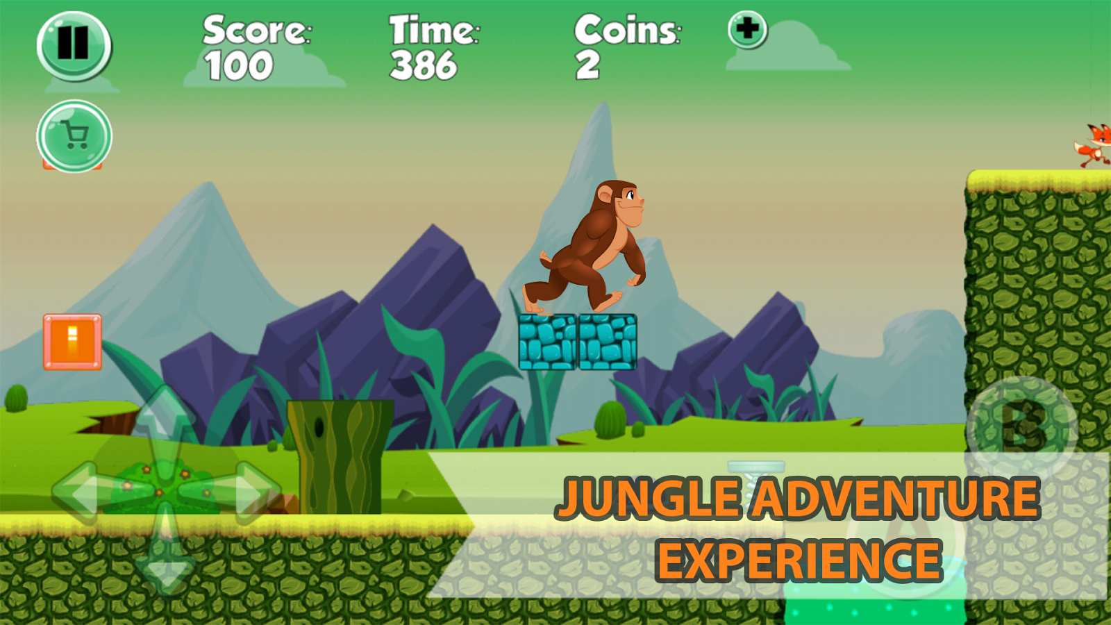 Super Monkey Jump Jungle Adventure截图4