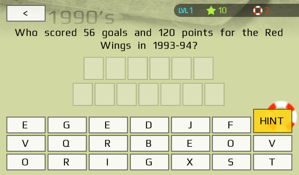 Hockey Trivia: Questions Game截图2