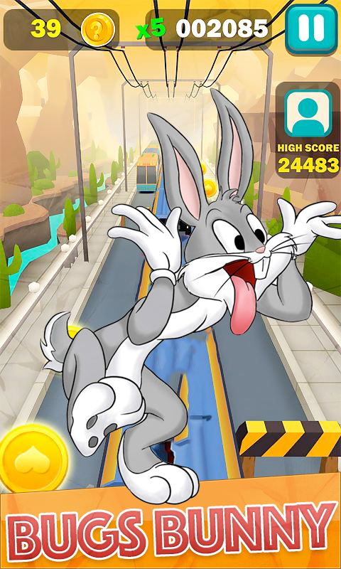 Looney Tuns:Bugs bunny roadrunner race 3D截图2