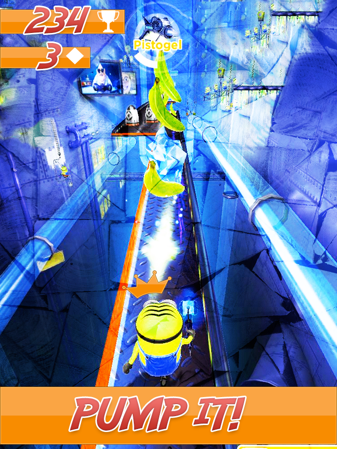 Super Minion Banana Adventure rush:subway surfing截图1