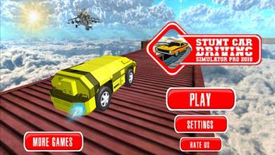 Stunt Car Driving Simulator Pro 2018截图1