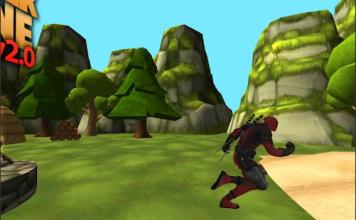 Jungle Escape Superhero : the Red Pool截图3