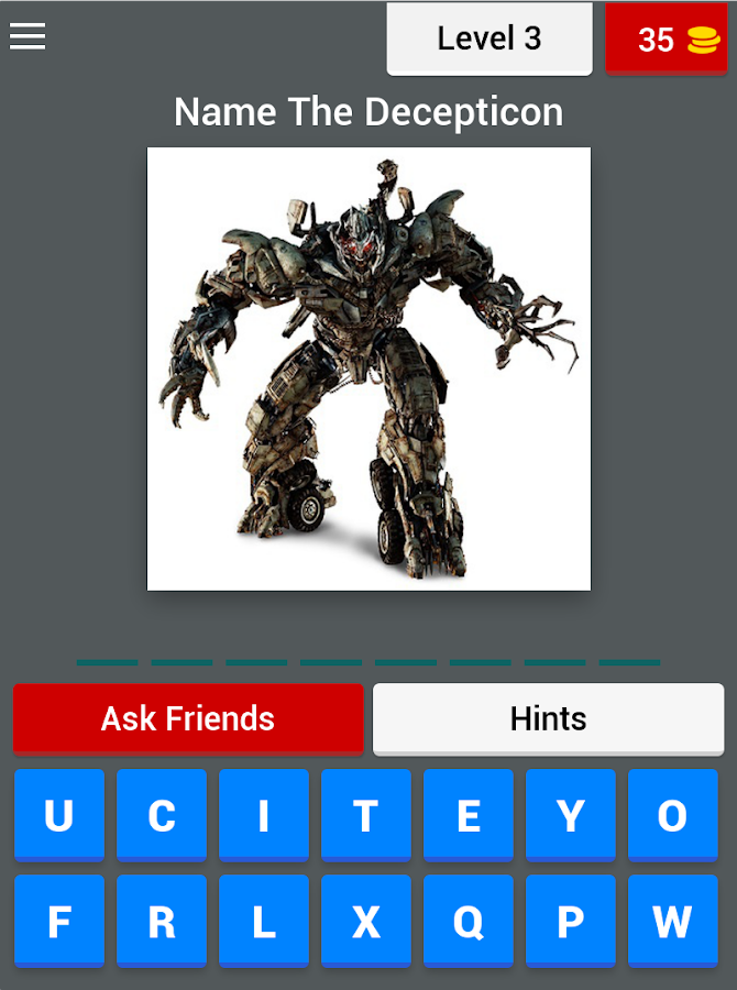 Name The Transformer截图3