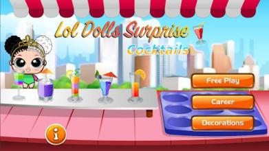 Lol Surprise Dolls Cocktails - L.O.L. Cooking Game截图5