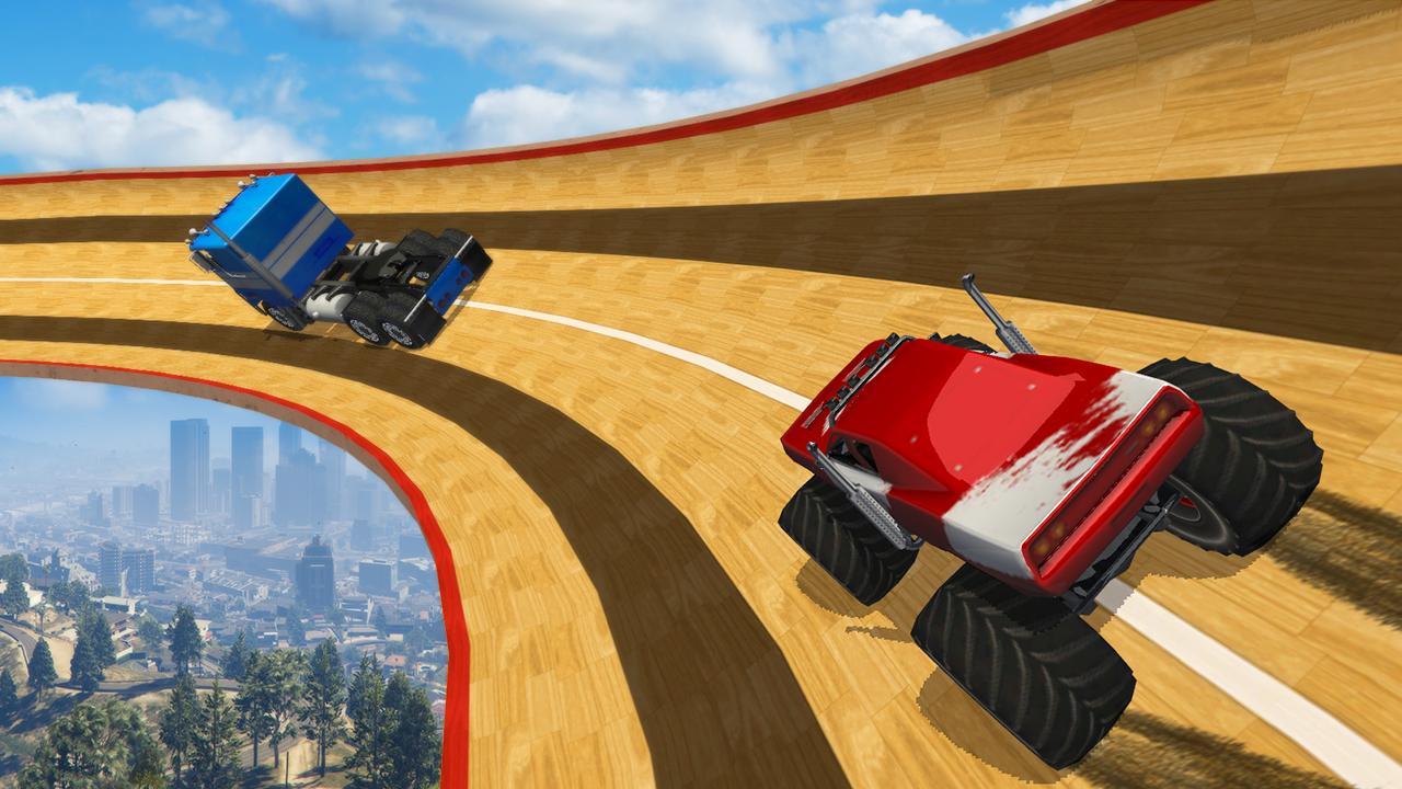 Biggest Mega Ramp Jump - Driving Games截图3