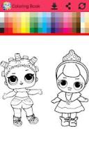 Surprise lol egggs Coloring Book截图1