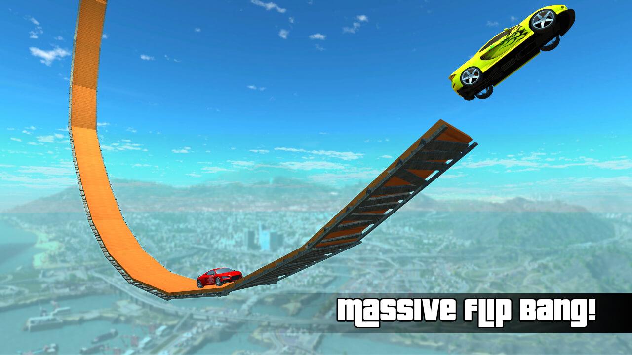 Biggest Mega Ramp Jump - Driving Games截图1