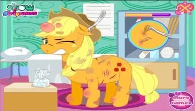 Apple Jack Pony Feet Doctor - Free Fun Girls Games截图3