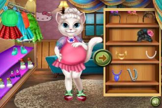 Pregnant Kitty Spa & Makeover Girl Game截图2