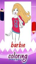 Coloring Game for Barbie截图2