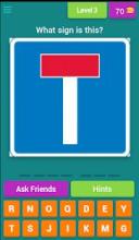 Traffic Signs Quiz截图4