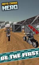 MOTO CROSS HERO - 3D Free Game截图3