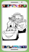 Lightning Mcqueen Cars 3 Coloring Book截图1