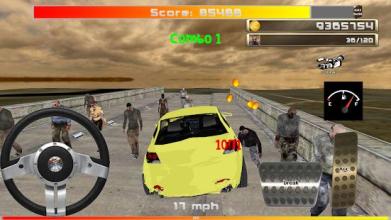 Zombie VS Car - 3D simulator截图2