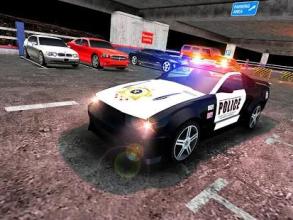 Multi Level Police Car Parking截图1