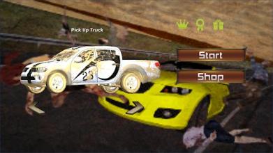 Zombie VS Car - 3D simulator截图3