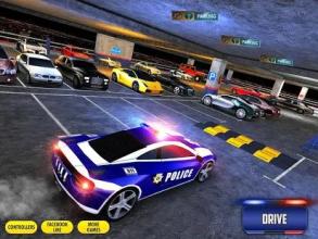 Multi Level Police Car Parking截图5