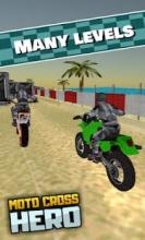 MOTO CROSS HERO - 3D Free Game截图5