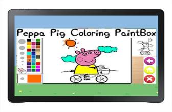 Peppa＆Pig着色PaintBox截图2