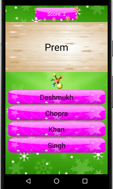 Bollywood Name Game截图1