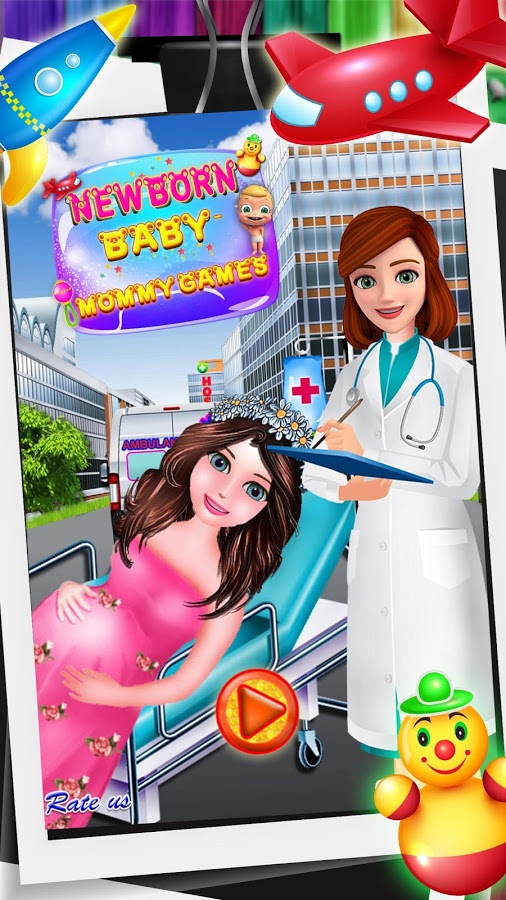 新生婴儿 - 妈妈游戏截图1