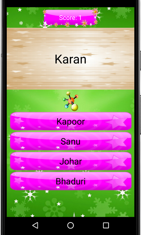 Bollywood Name Game截图4