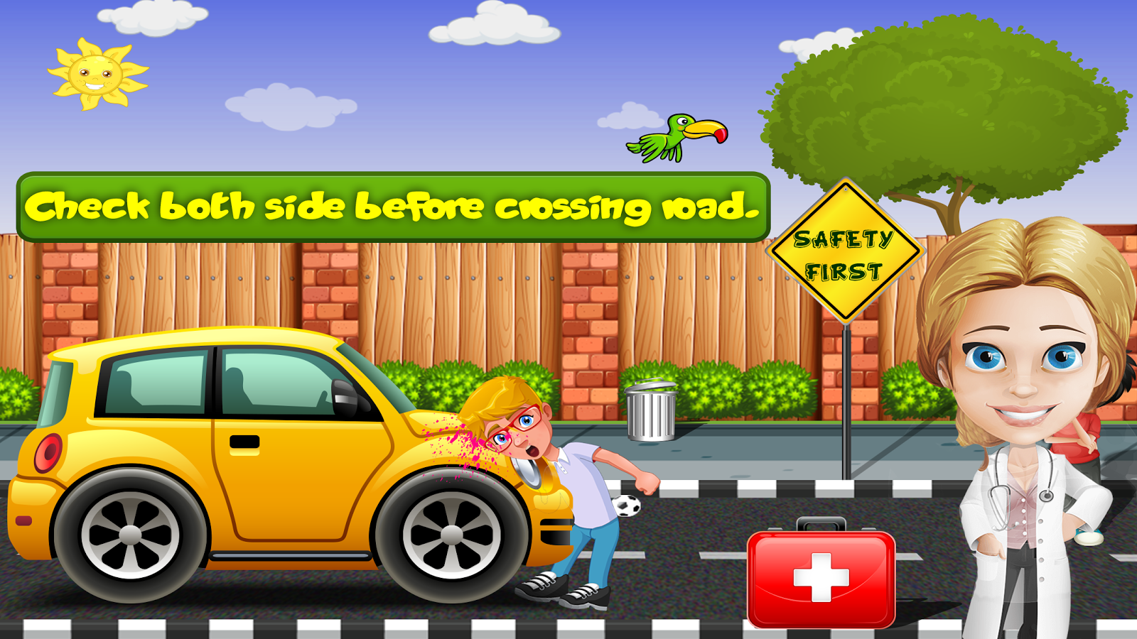 Kids Road Safety Guide : Street walking training截图5