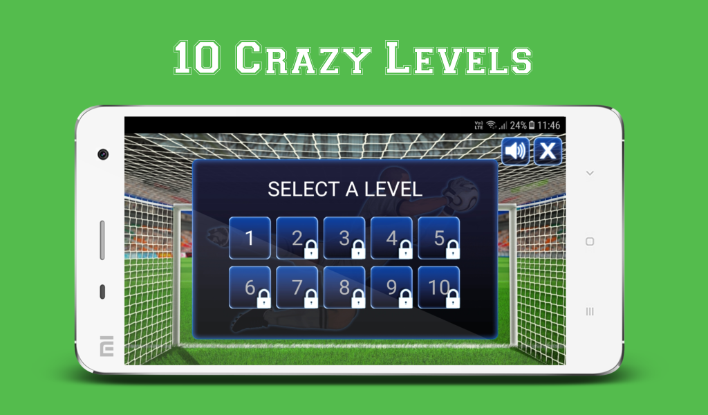 Goalkeeper Challenge - Soccer Fever!截图3