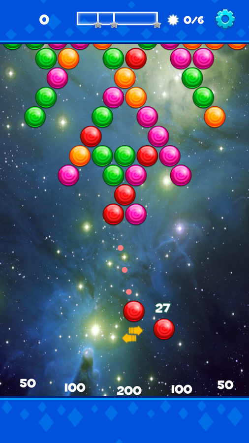 Space Bubble Shooter HD Pro截图1