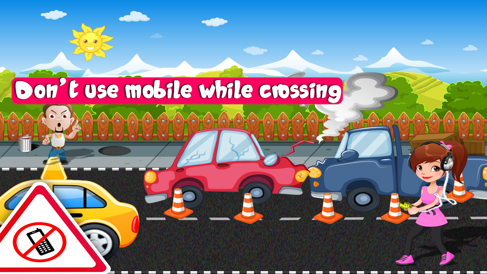 Kids Road Safety Guide : Street walking training截图1