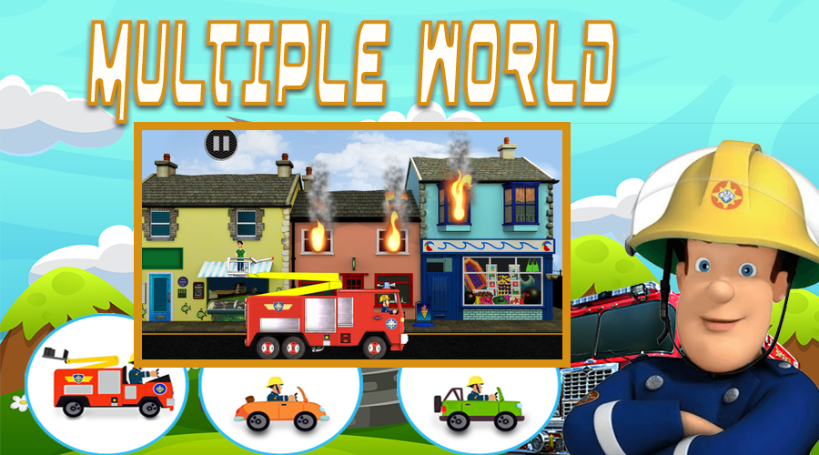 Fireman Hero Sam Rescue Game截图1