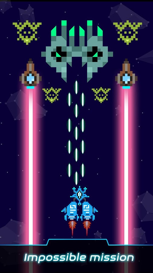 Space Intruder: Galaxy AirCraft Old School Shooter截图1