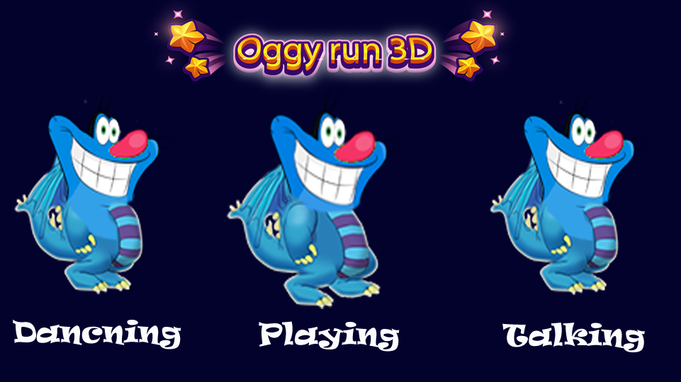 Oggy run 3D截图1