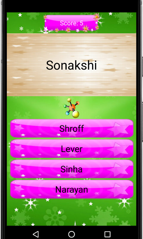 Bollywood Name Game截图2