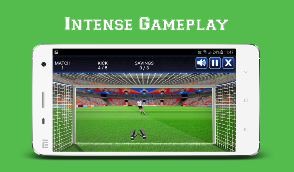 Goalkeeper Challenge - Soccer Fever!截图4