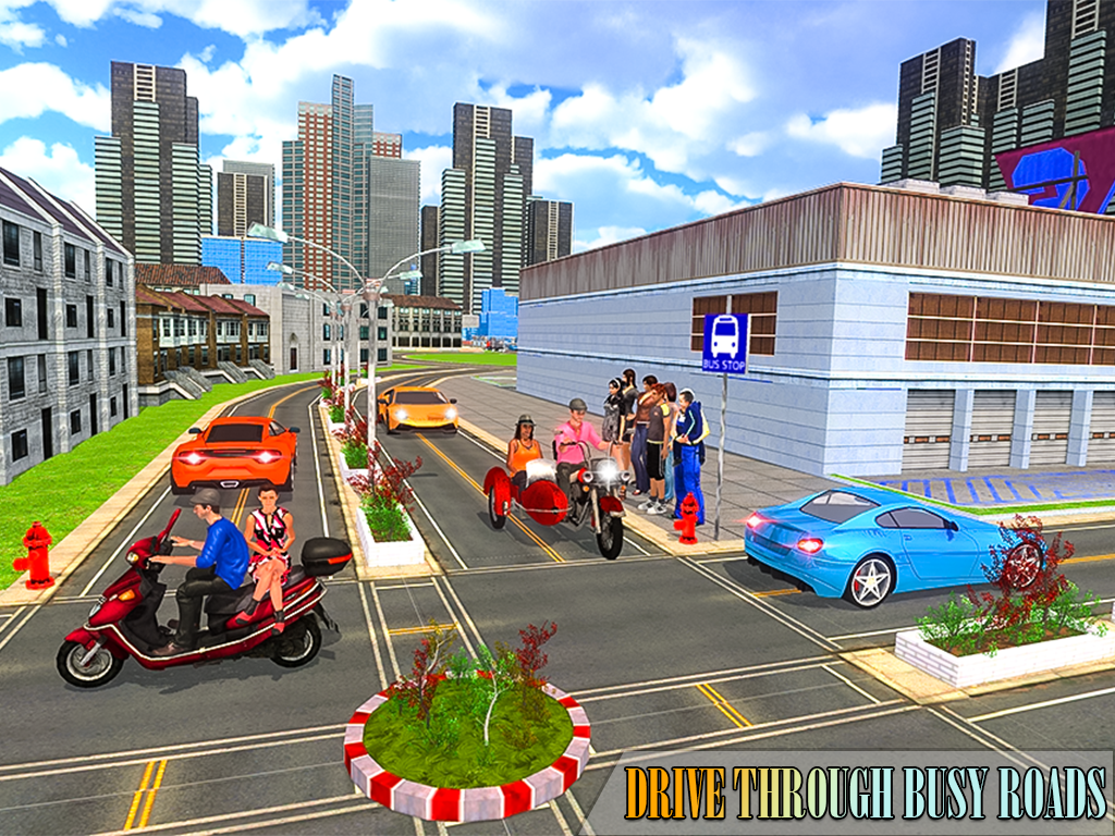 BMX Bike Moto Taxi Driver : Bike Pick n Drop Sim截图5