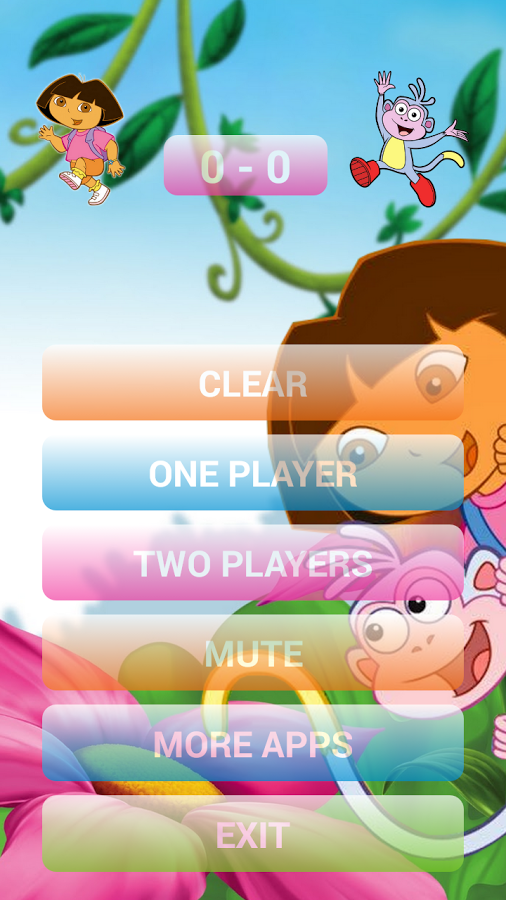 Dora Tic Tac Toe and Kids截图2