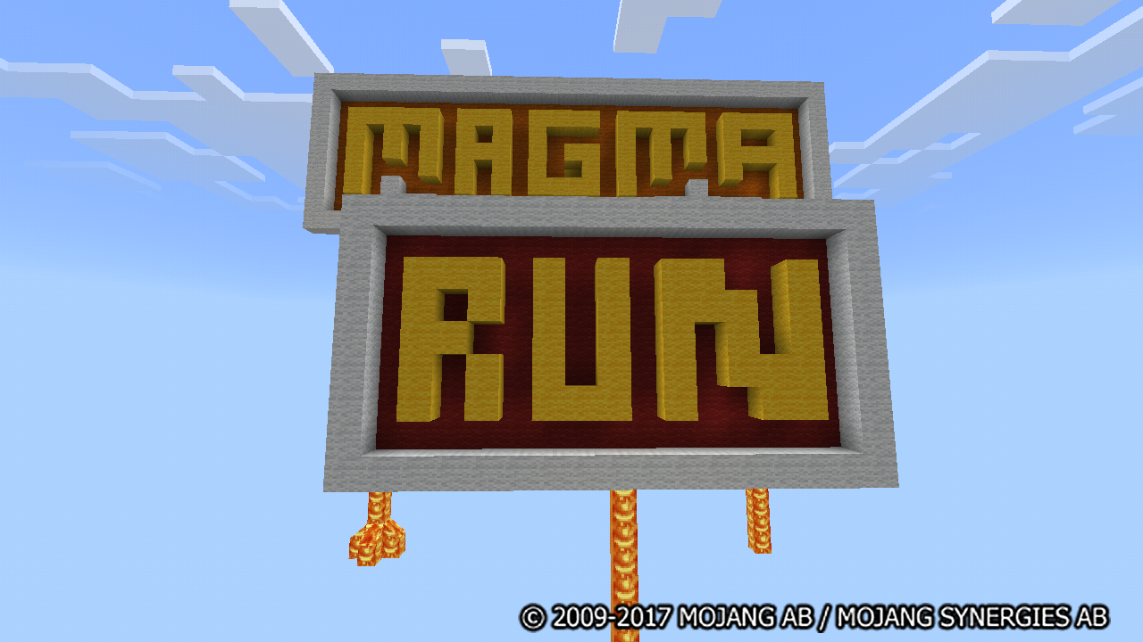 Floor Is Magma. MCPE Parkour Maps截图2